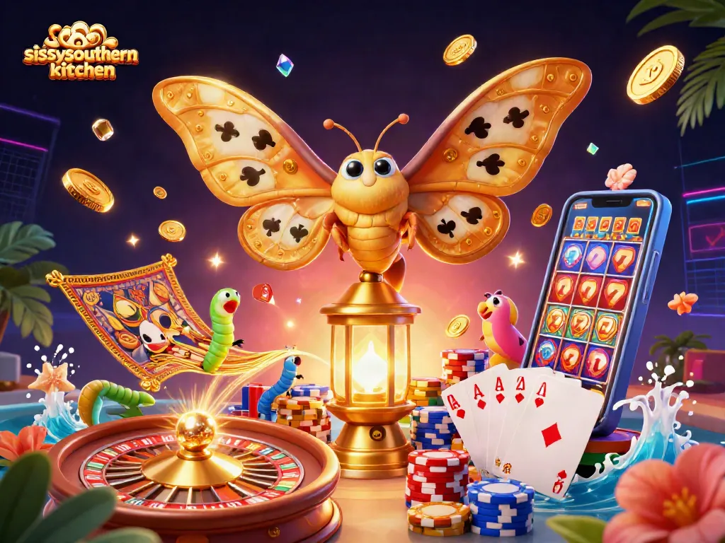 Engage with rich gaming experiences at sissyssouthernkitchen's casino with vibrant characters and dazzling elements.